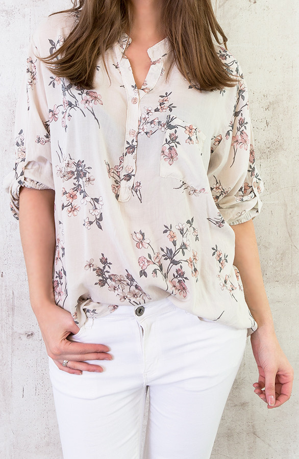 Bloemen shirt online dames